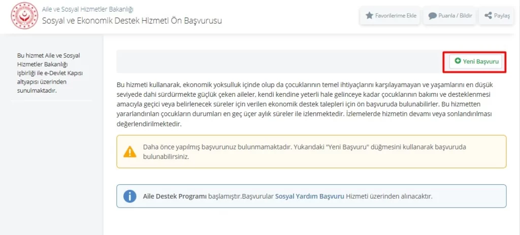 sed yardım parası ne kadar