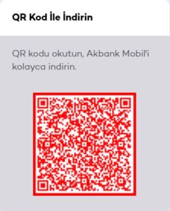 qr kod akbank
